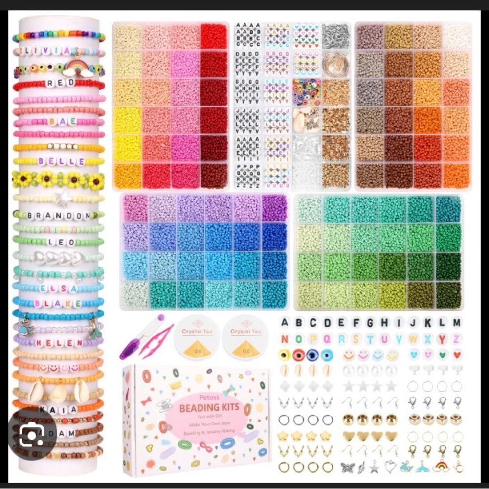 BRAND NEW Petoss BEADING KITS , Beading and Jewelry making